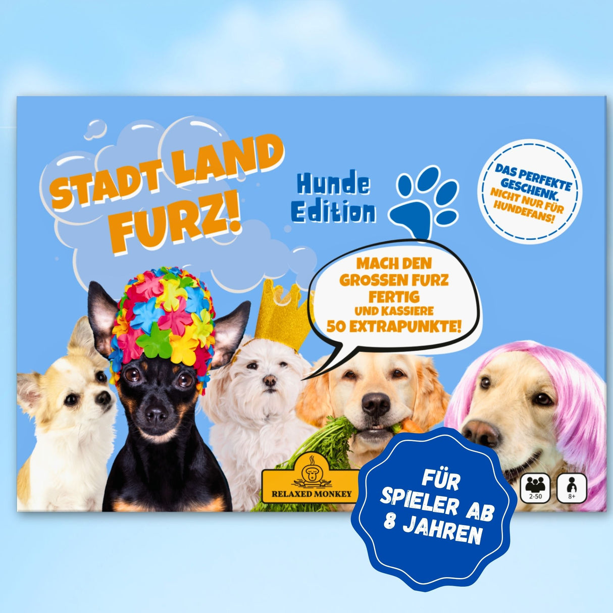 STADT LAND FURZ Hunde Edition - Spielspaß für Hundefans und Familien