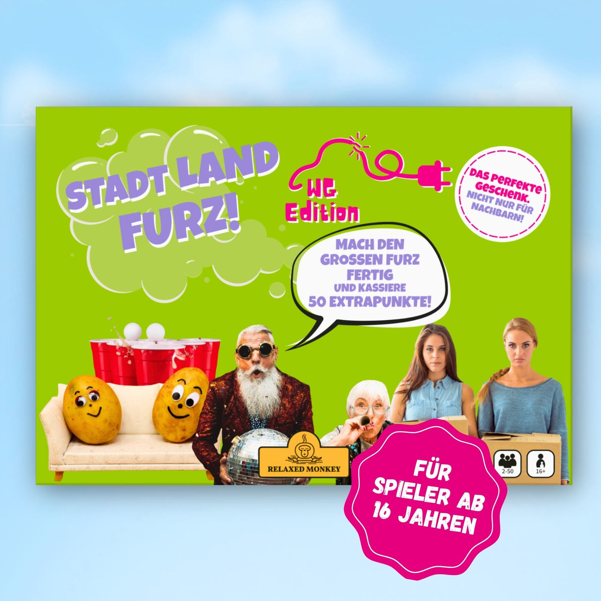 STADT LAND FURZ WG Edition - Fun für Mitbewohner & Best Buddies