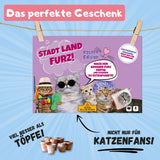 Stadt Land Furz Katzen Edition, als Geschenk oder für unterwegs, Partyspiel, für die Familie, nicht nur für Katzenfans